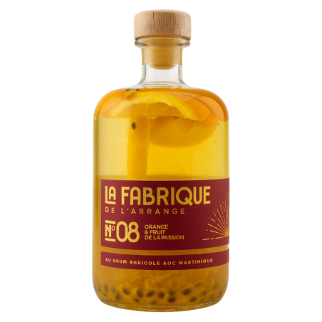 Rhum Arrangé - N°08 Orange & Fruit de la Passion - 70cl