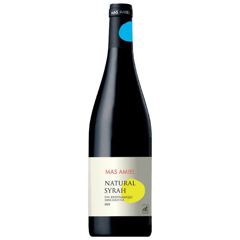 Mas Amiel - Natural Syrah - Côtes Catalanes - Rouge - 2022 - 75cl