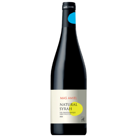 Mas Amiel - Natural Syrah - Côtes Catalanes - Rouge - 2022 - 75cl
