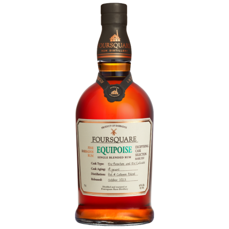 Rhum Foursquare - Equipoise 14 ans - 70cl