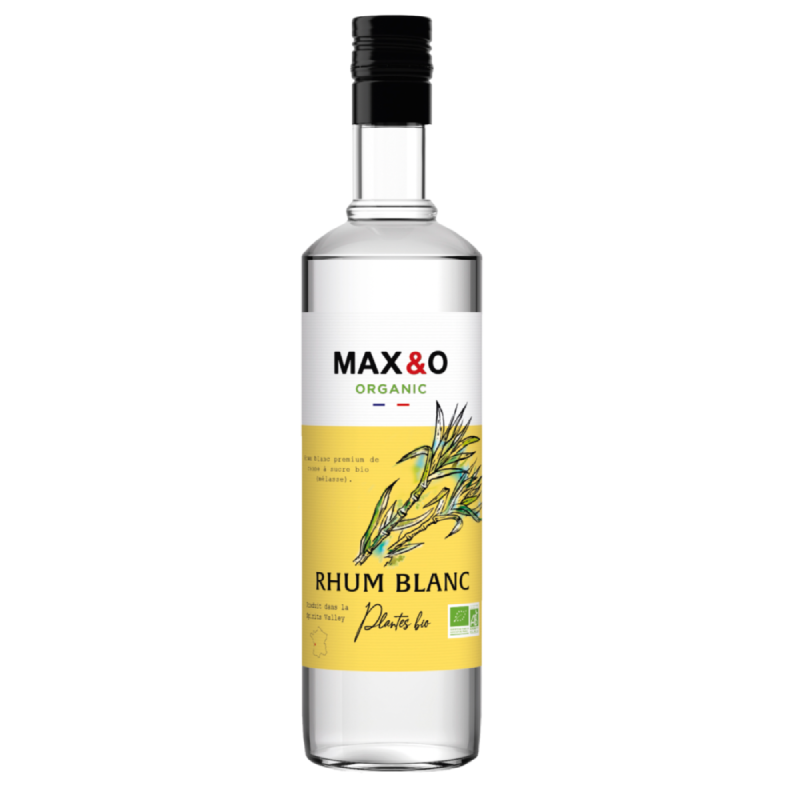 AR.Spirits - Max&O Rhum Blanc - 70cl AR.Spirits - Max&O Rhum Blanc - 70cl