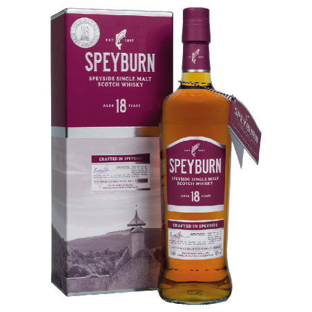 Speyburn 18 ans - Speyside Single Malt Scotch Whisky - 70cl