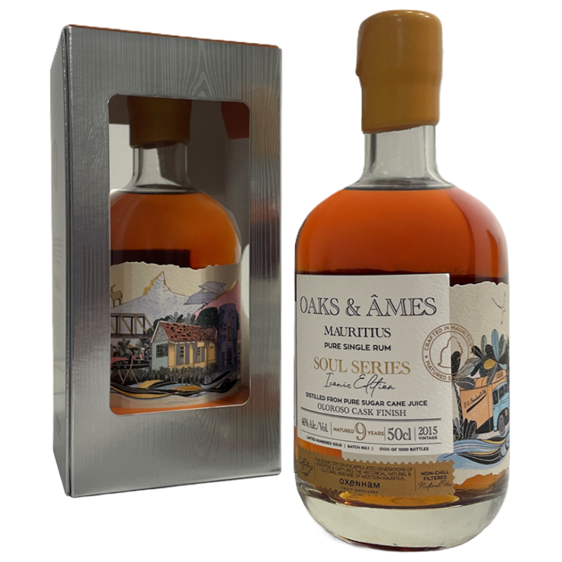 Rhum Oaks & Âmes - Soul Series - 50cl
