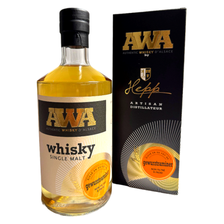 AWA - Whisky Alsacien- Fût Gewurztraminer - 70cl