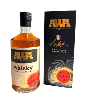 AWA - Whisky Alsacien- Fût Pinot Noir - 70cl