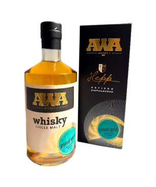 AWA - Whisky Alsacien- Fût Pinot Gris - 70cl