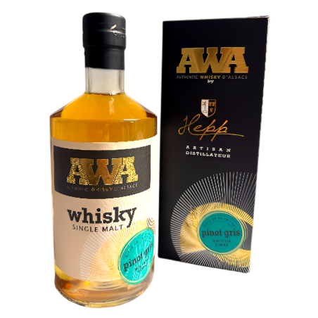 AWA - Whisky Alsacien- Fût Pinot Gris - 70cl