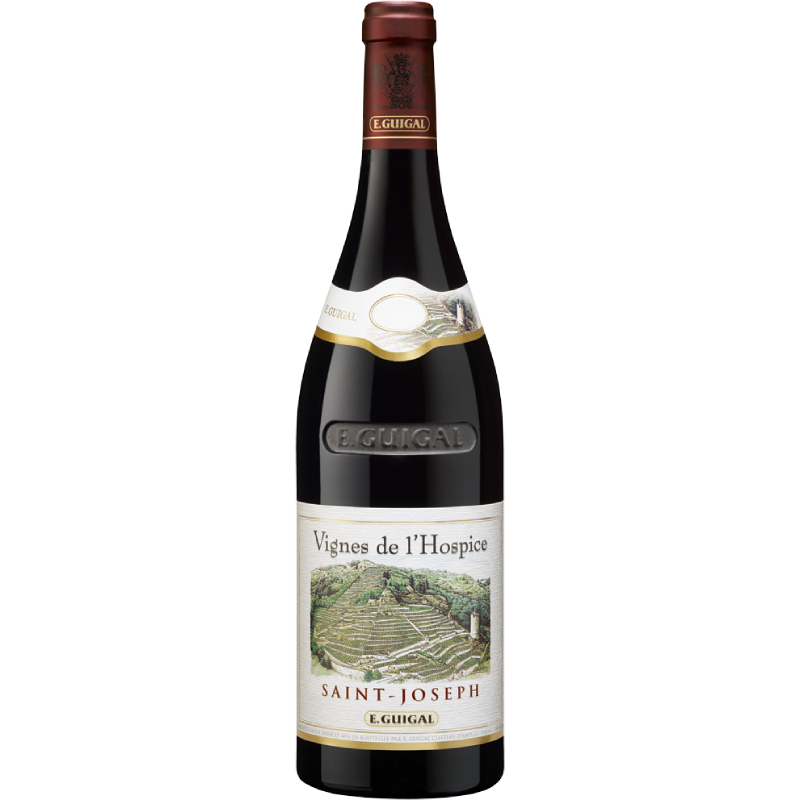 E. Guigal - Vignes de l'Hospice - Saint Joseph - Rouge - 2022 - 75cl E. Guigal - Vignes de l'Hospice - Saint Joseph - Rouge - 2022 - 75cl