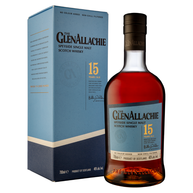 Whisky The GlenAllachie - Single Malt 15 ans - 70cl Whisky The GlenAllachie - Single Malt 15 ans - 70cl