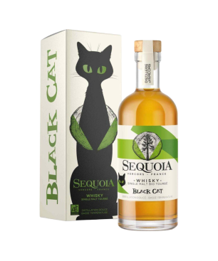 Whisky Sequoia - Black Cat - Single Malt Bio Tourbé - 70cl