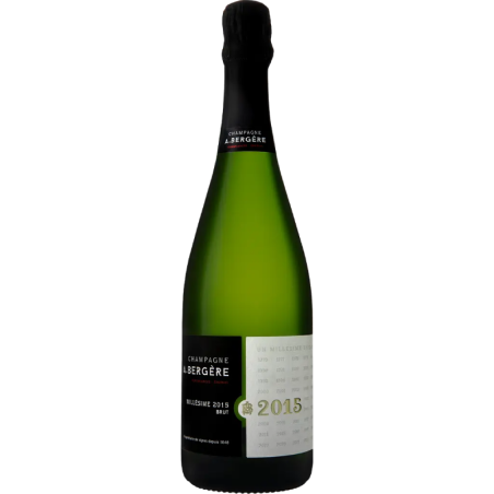 Champagne A. Bergère - Millésime 2015 - Brut - 75cl