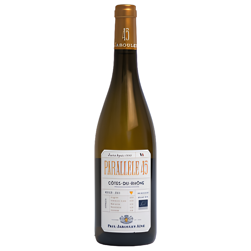 Paul Jaboulet Aîné - Parallèle 45 - Côtes-du-Rhône - Blanc - 2025 - 75cl Paul Jaboulet Aîné - Parallèle 45 - Côtes-du-Rhône - Blanc - 2025 - 75cl