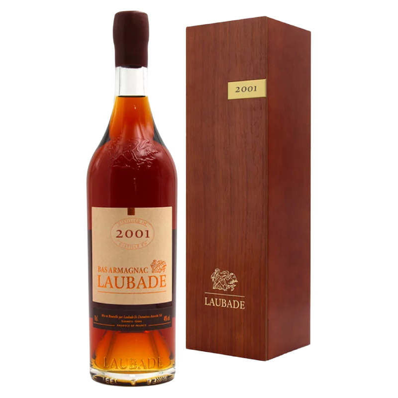Armagnac - Laubade Millésime 2001 - 70cl Armagnac - Laubade Millésime 2001 - 70cl