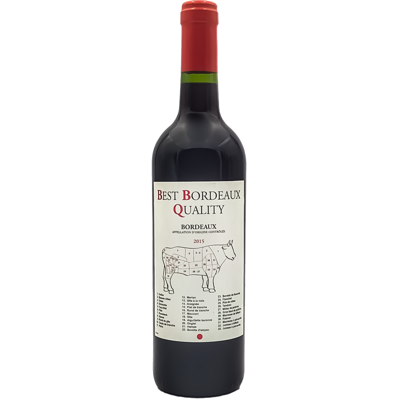 BBQ - Best Bordeaux Quality - Rouge - 2015 - 75cl